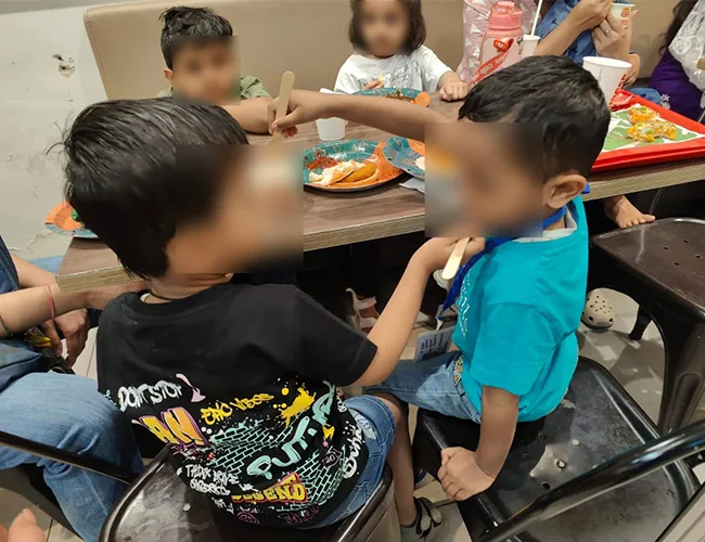 Calm, therapeutic environment for children