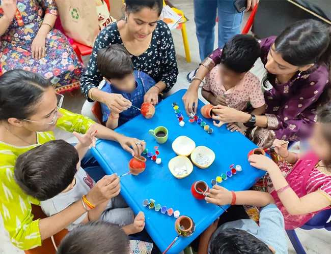 Child development therapy support activity